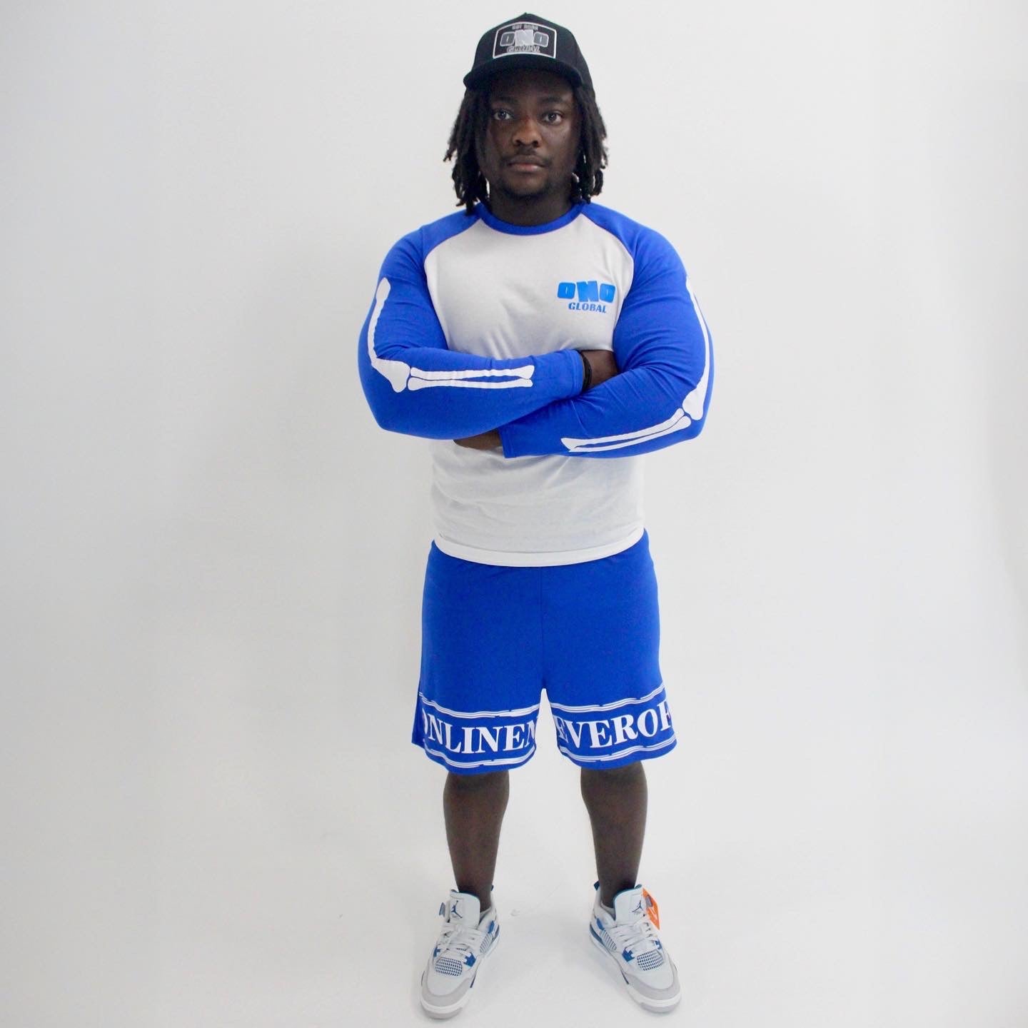 Onlineneveroff Long sleeve short set image 3