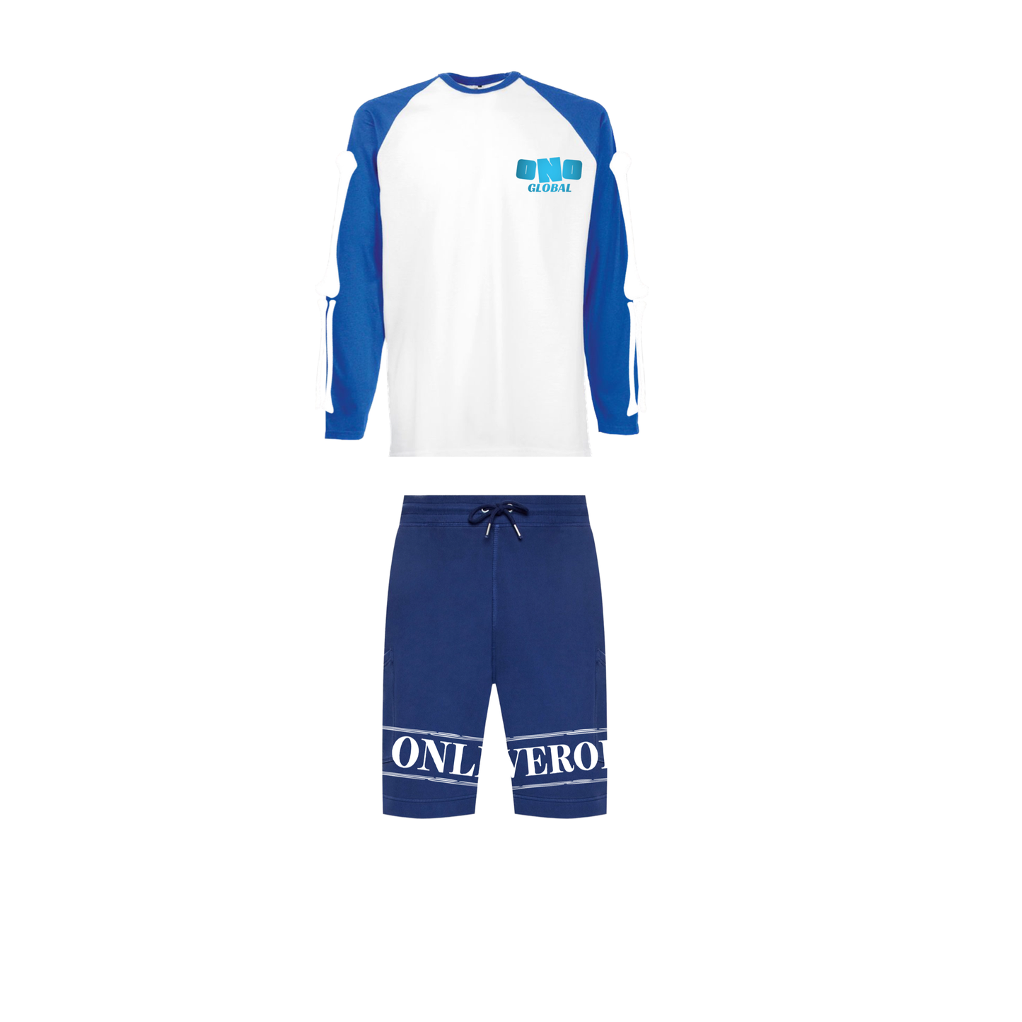 Onlineneveroff Long sleeve short set image 1