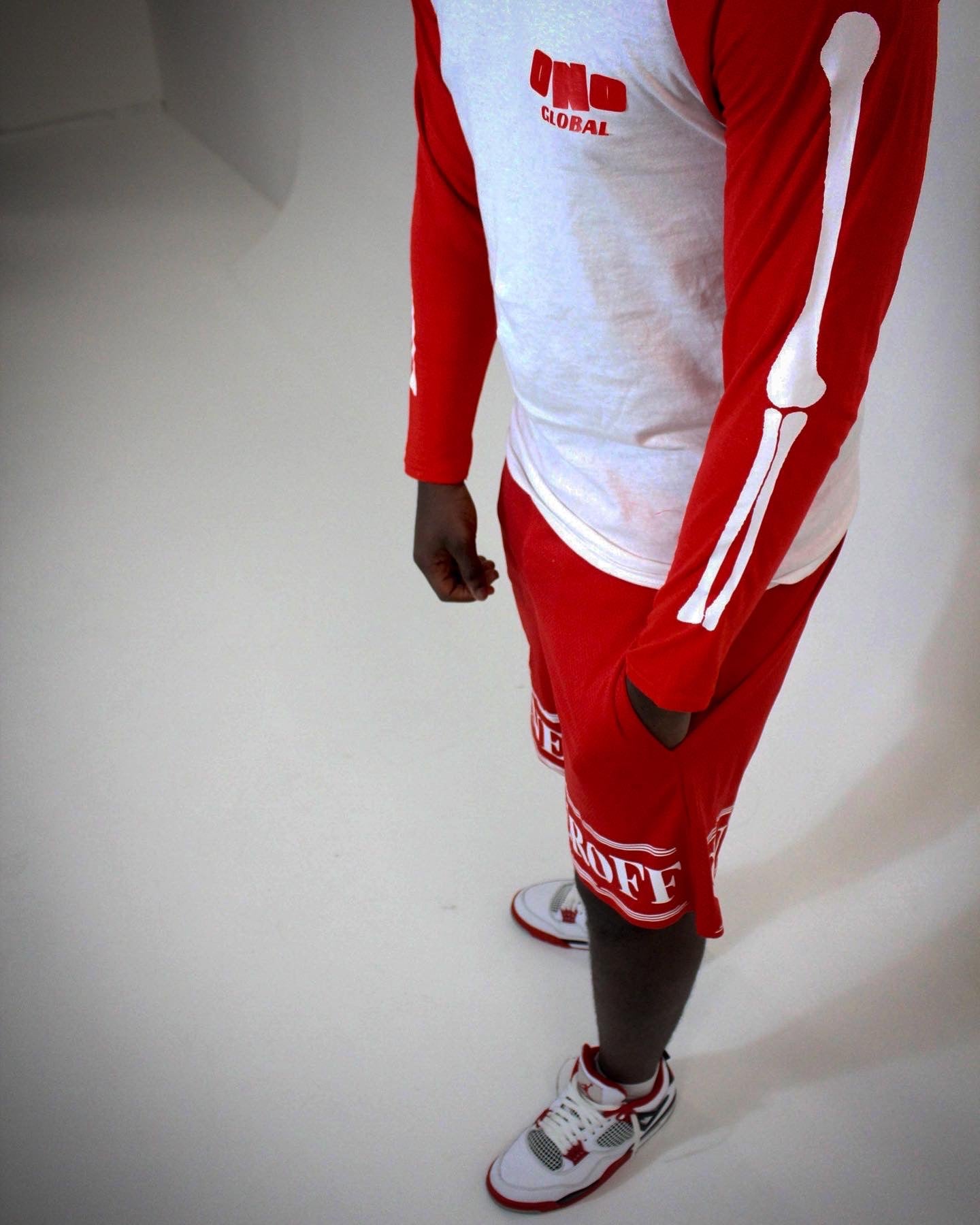 Onlineneveroff Long sleeve short set image 7