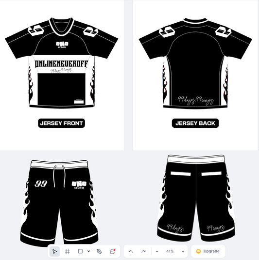 Onlineneveroff Jersey Set