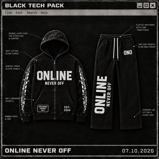 Onlineneveroff Core Tracksuit