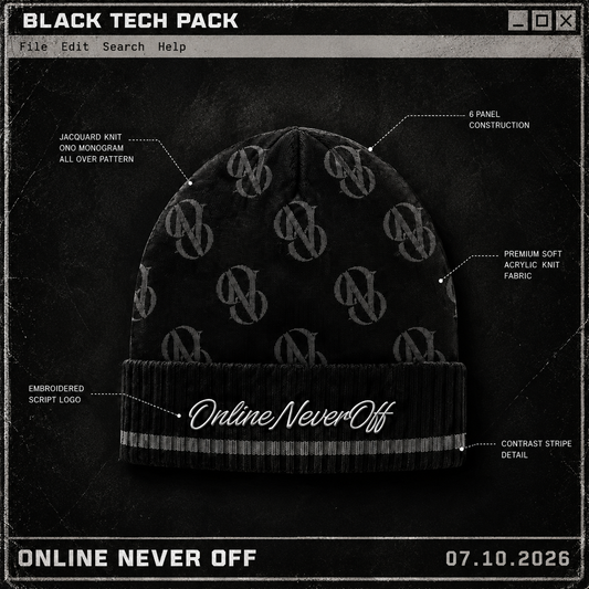 Onlineneveroff Monogram Beanie