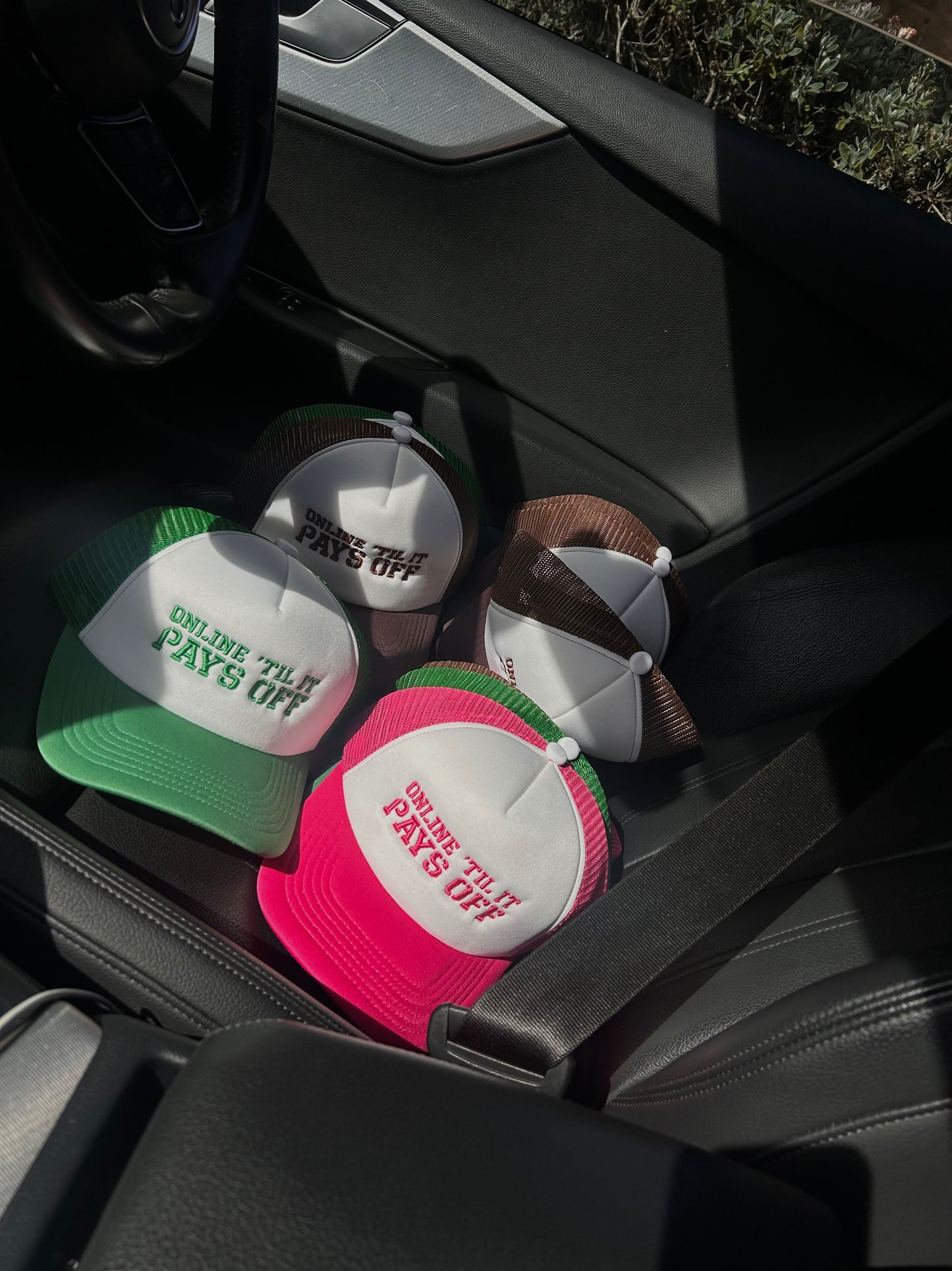 Onlineneveroff “Online ‘Til It Pays Off” Cap