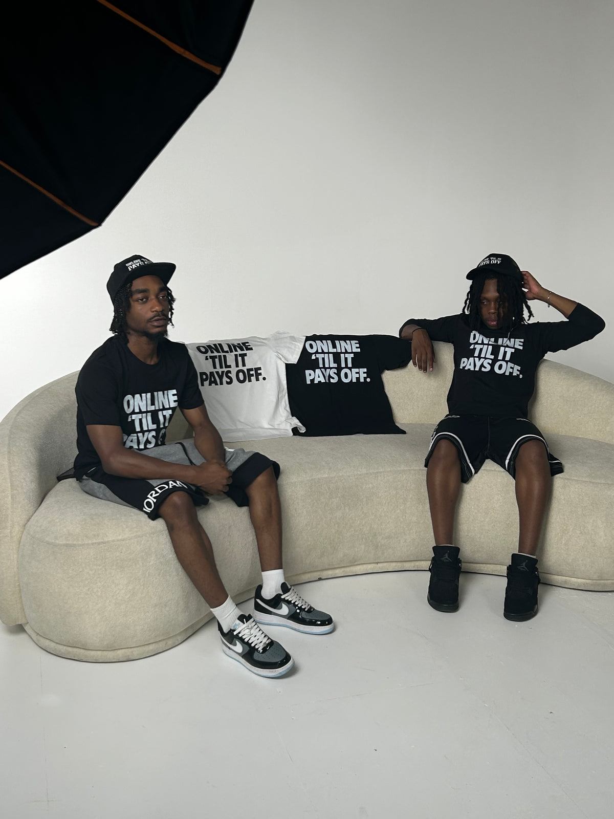 Onlineneveroff Slogan Tee