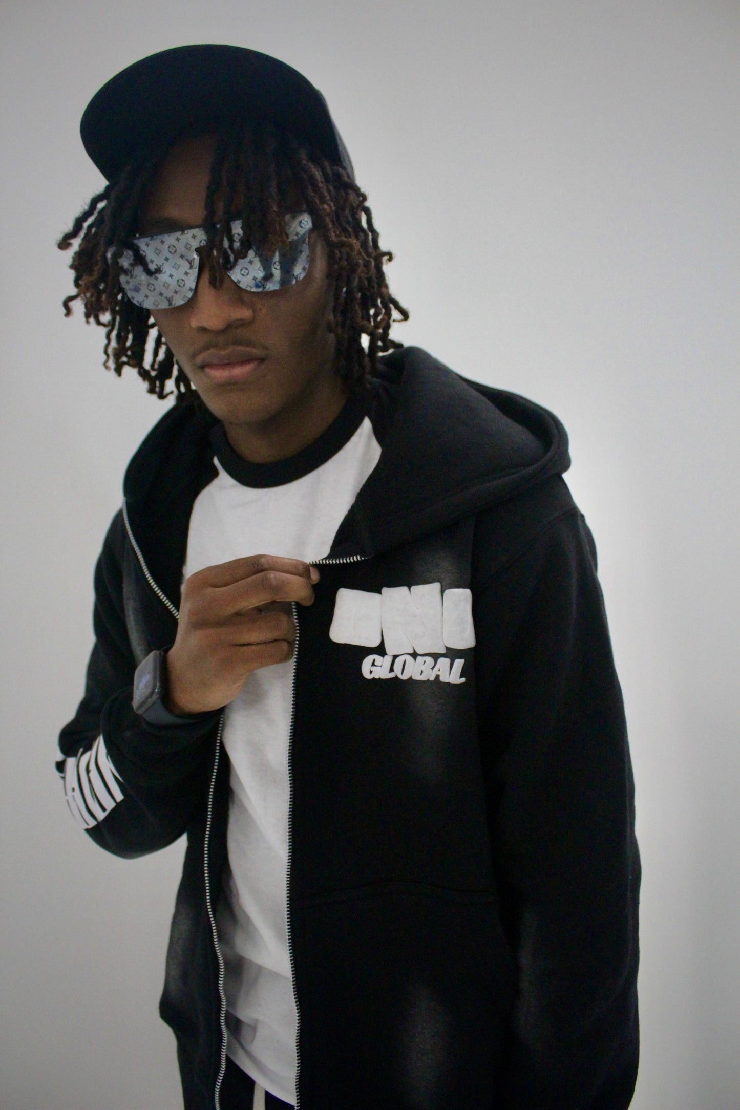 Onlineneveroff Acid wash Zipped Tracksuit